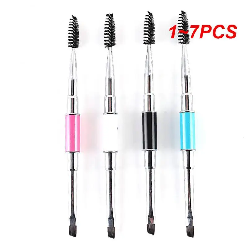 

1~7PCS Quality Double Ended Eyes Makeup Brush Eyebrow Powder Eyelash Brushes Eye Mascara Cosmetic Beauty Make Up Brush Comb