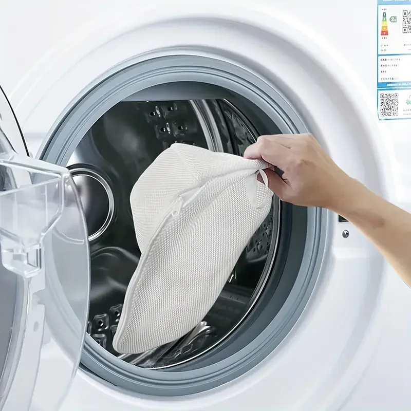Description Picture 5 of itemAnti-Deformation Hat Cleaning Bag Suitable for Washing Machine Travel Hat Storage Portable Baseball Cap Cleaner Hat Care