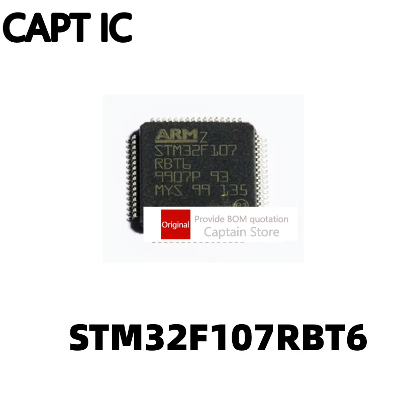 

5PCS STM32F107RBT6 LQFP64