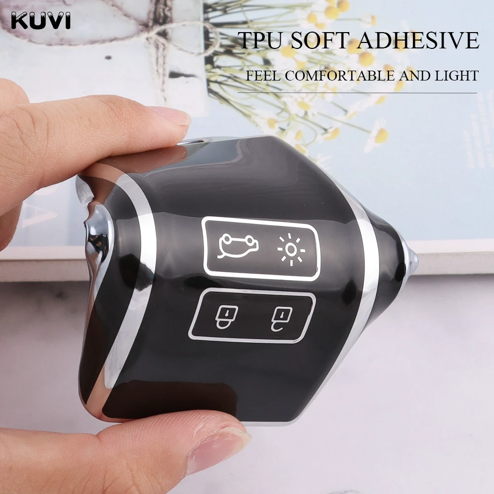 Key Case Cover TPU Car Card Key Case for Renault Dacia