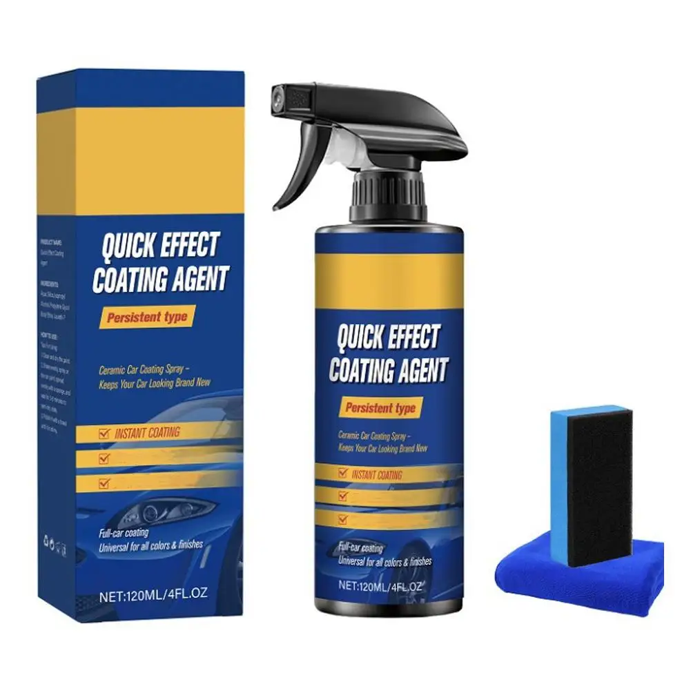 Car Coating Spray Paint Surface Repair Renewal Polishing Glaze Sealing Agent Paint Brightening Long-Lasting Auto Coating Spray