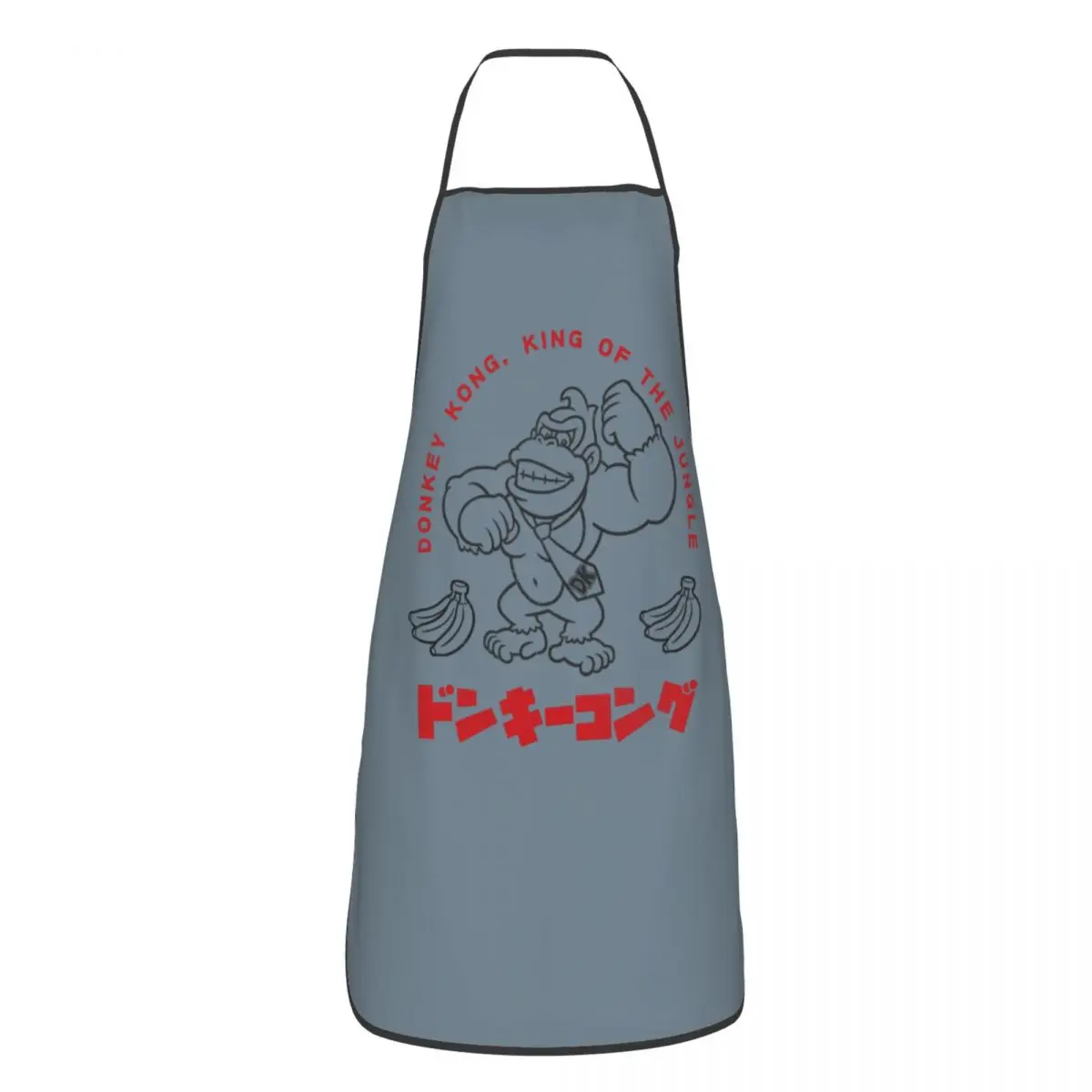 Нагрудник Donkey Kong на заказ, фартук для мужчин и женщин, унисекс, для взрослых, шеф-повара, кухня, Jungle, Gorilla, Tablier, кухня, живопись