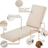 Montlake FadeSafe Water-Resistant 80 x 26 x 3 Inch Patio Chaise Lounge Cushion, Antique Beige, Patio Cushion 6