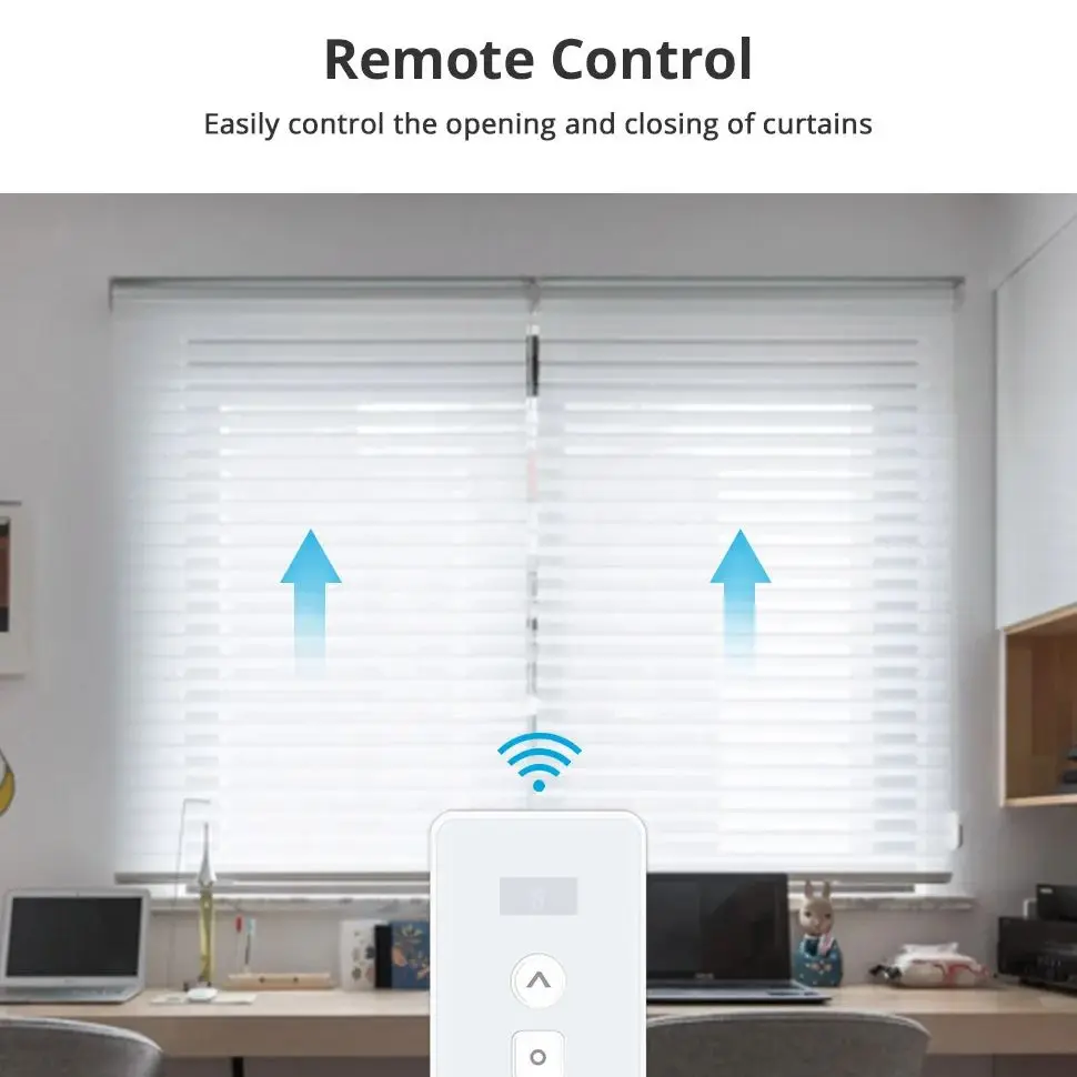 Zemismart Zigbee 2N 스마트 롤러 쉐이드 블라인드 모터(38mm 튜브용)는 Tuya Smart Life App Alexa Google 홈 음성 제어와 함께 작동합니다.