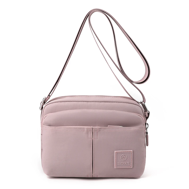 

Nylon Women's Crossbody Bag mini Shoulder Handbag Trend Waterproof Phone Bag Simple Shopper bag Zipper Purse bolsas femininas