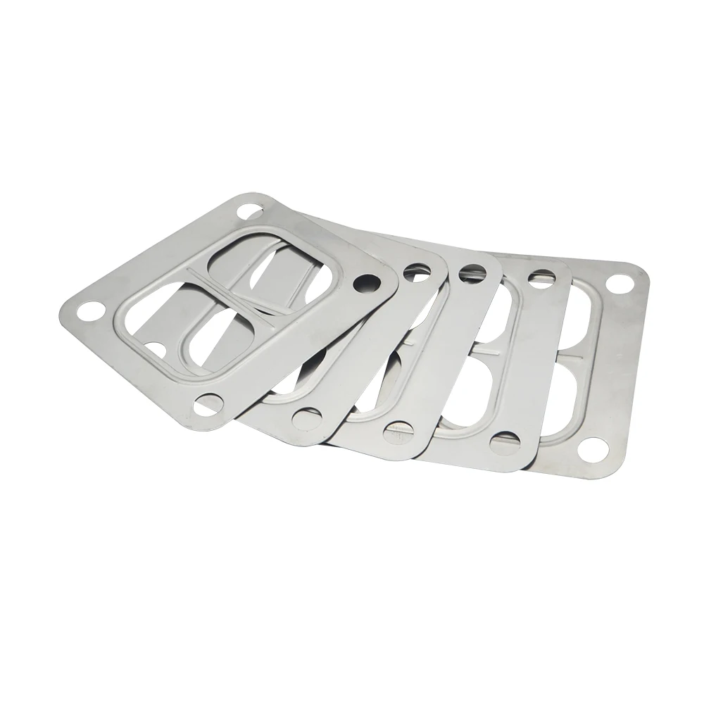 T4 Turbo Turbine inlet divided gasket Stainless Steel304 Gasket For T04 turbo HQ turbo inlet gasket JR4805