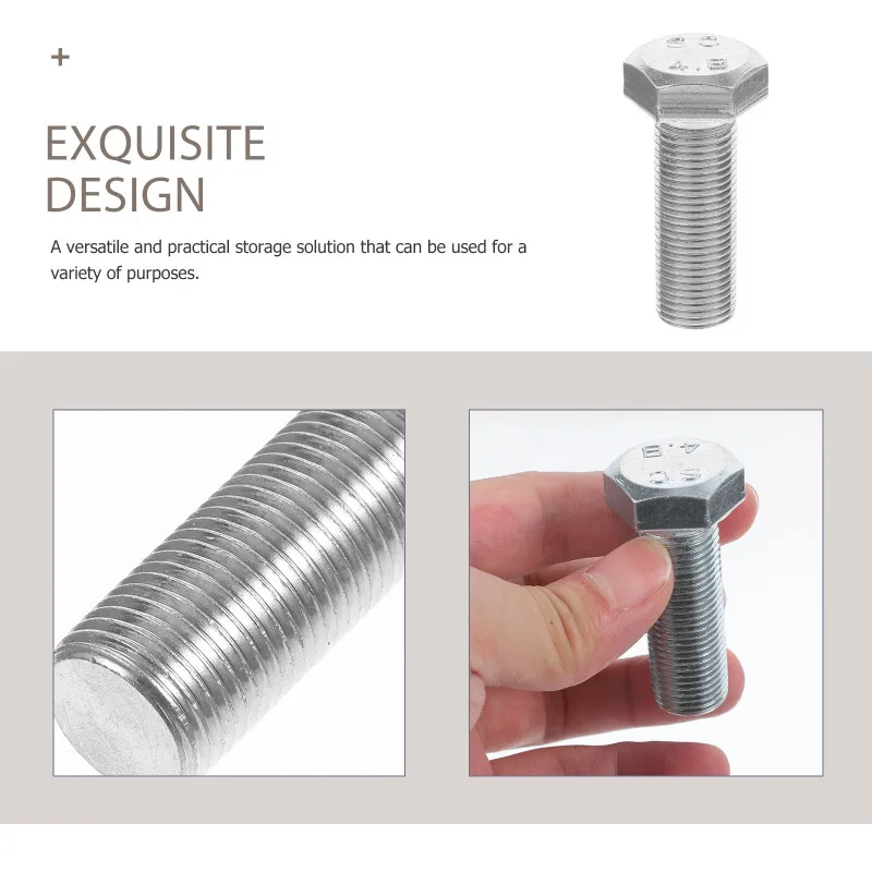 Secret Bolt Container Hidden Metal Screw Storage Cash Money Hide Stash Diversion Safe Jewelry Hider Stash Secret Case