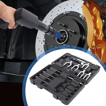 Air Hammer Kit, Air-Powered, Manual Operation w/Case Precision Automotive Repair Tool for Versatile Maintenance 1