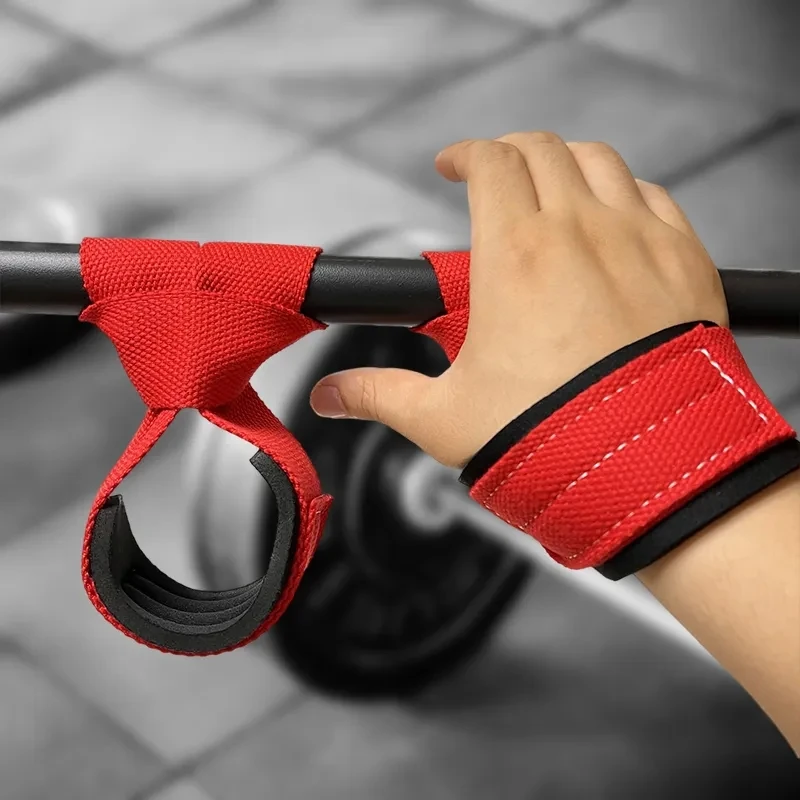 Enhanced Grip Workout Straps for Weightlifting and Fitness Training