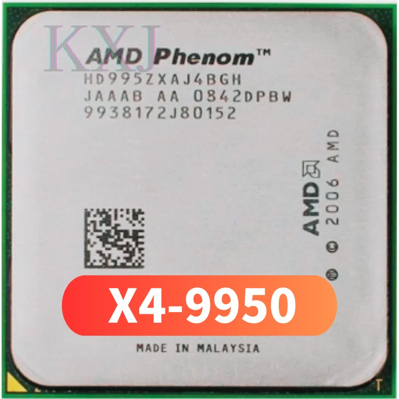 

AMD Phenom X4 9950 X4-9950 2,6 ГГц четырехъядерный процессор HD995ZXAJ4BGH Разъем AM2 +