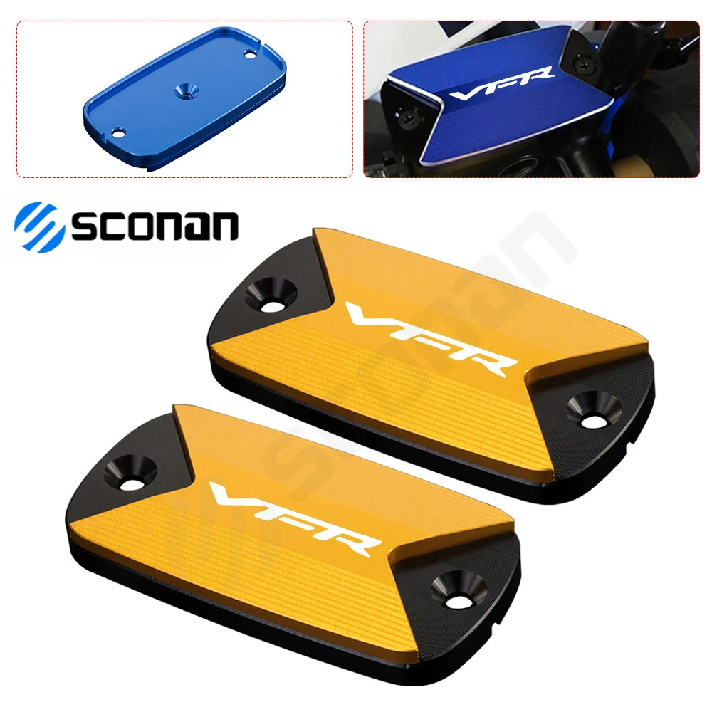 

Motorcycle Front Brake Fluid Reservoir Cap For HONDA VFR 800 1200x VFR800 VFR800X VFR800F VFR1200x Accessories