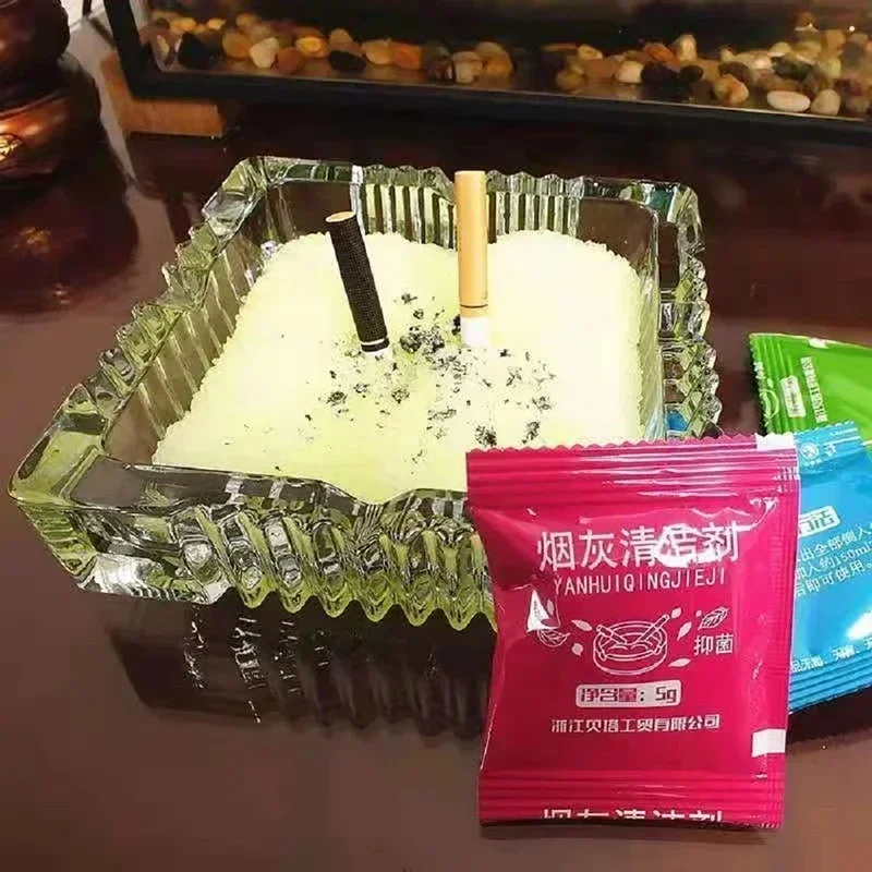 30PCS Smoke Removal Sand Soot Cleaner Cleaner Remove Smoke Smell Indoor Air Clean Film Cleaner Smoking Accessories