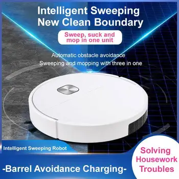 Home Sweeper Intelligent Vacuum Cleaner Automatic Suction Mop AllinOne Sweeping Robot 3-in-1 New Household Sweeper Vacuum 1