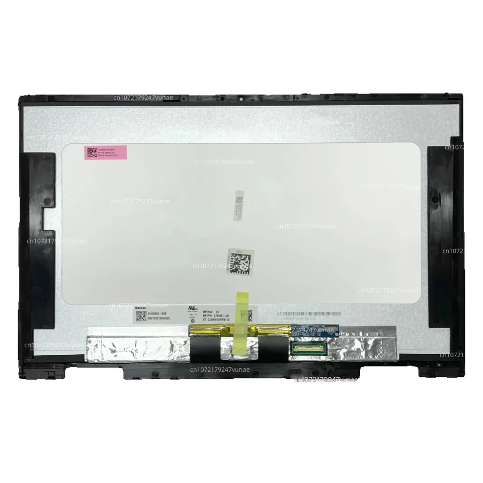 Écran Tactile LCD 14″ Avec Numériseur Pour HP Pavilion X360 14-dw (Full HD, 1920×1080) – Noir