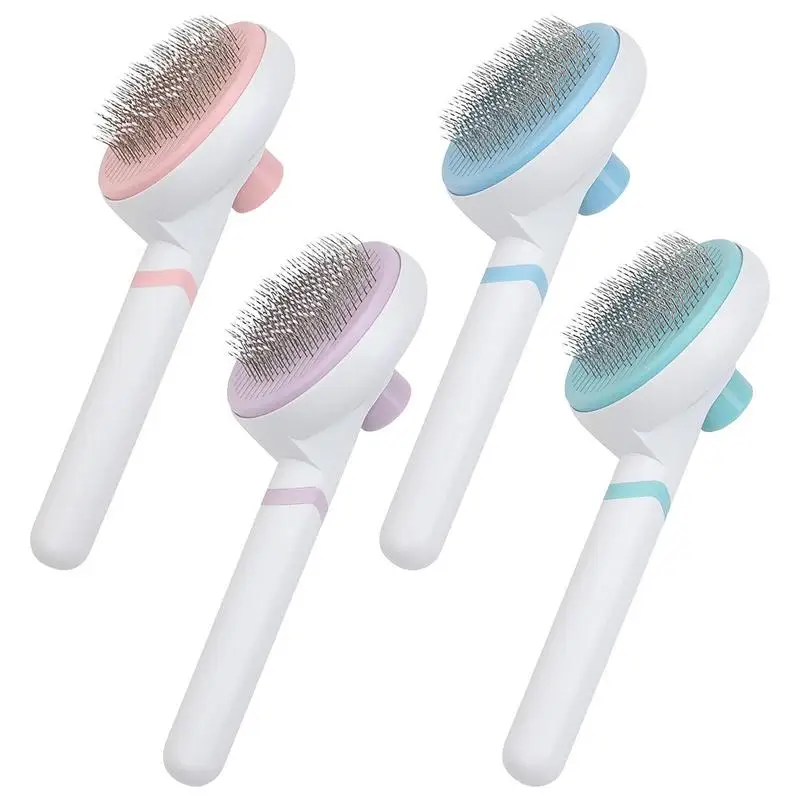 

Pet Grooming Needle Brush Magic Massage Comb Hair Remover Cleaning Pet Hair Remover Brush Cats Grooming Tools Dogs Accessories