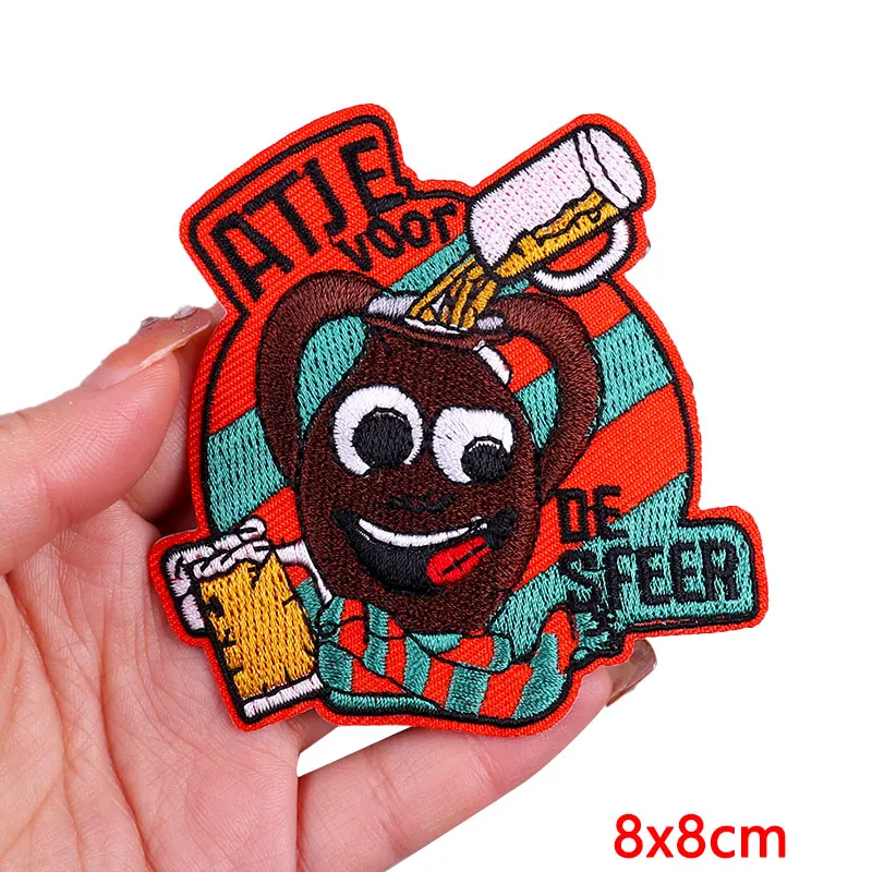 Netherland Carnival Emblem Embroidered Patch for Clothing - DIY Iron-On/Sew-On Applique