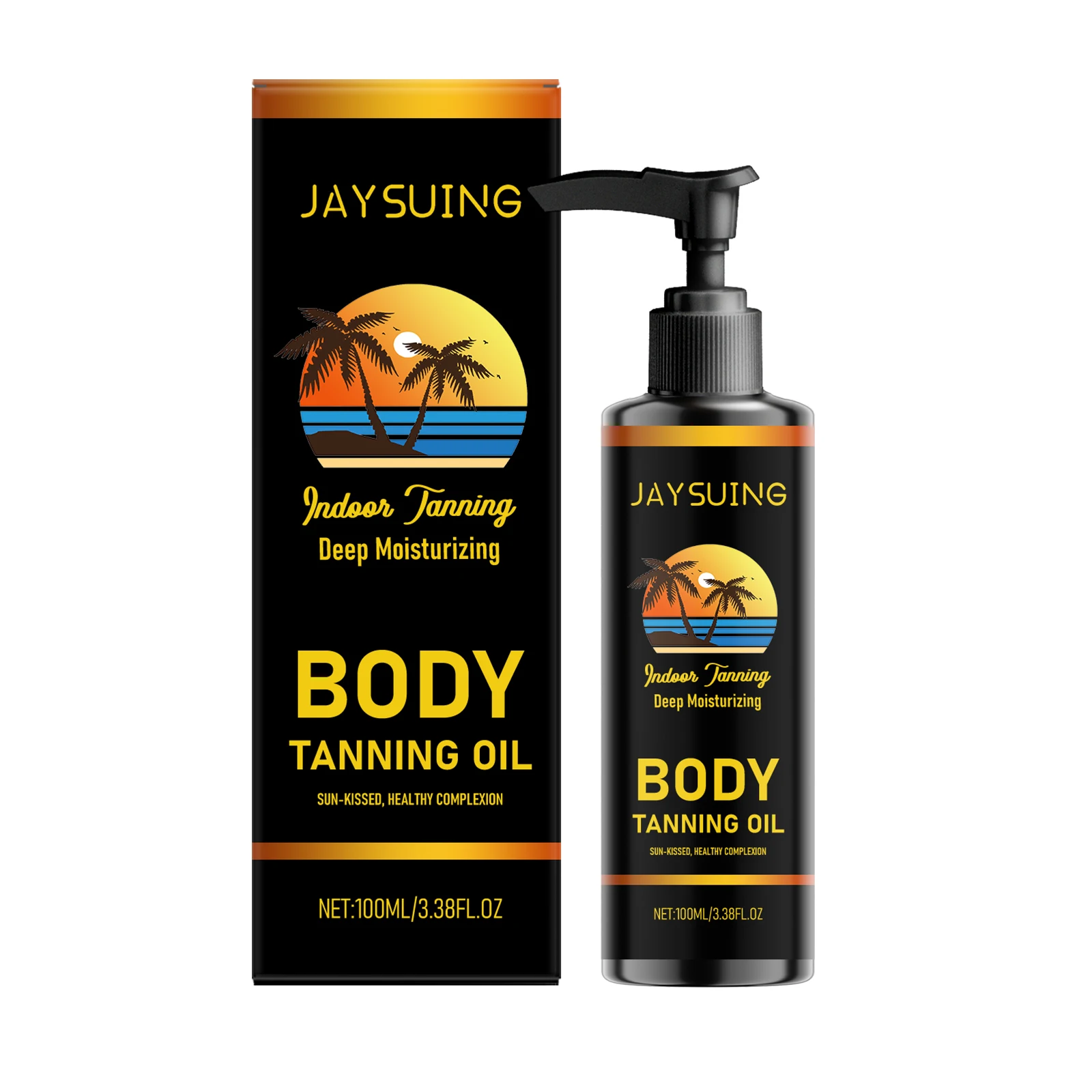 Tanning Oil Sunless Self Tanner Tanned Intensifier Natural Glow Skin Color Tan Accelerate Outdoor Moisturize Body Bronzing Drops