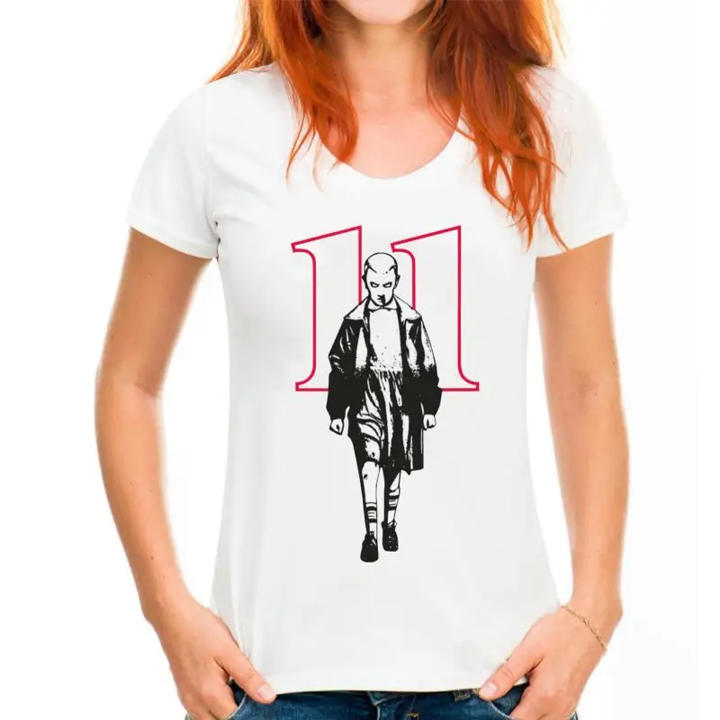 thumbnail image 1 of Camiseta de cosplay de Stranger Style Pop Culture Things Eleven para hombre, talla S-Xxl, camiseta con estampado personalizado, 1 of 5