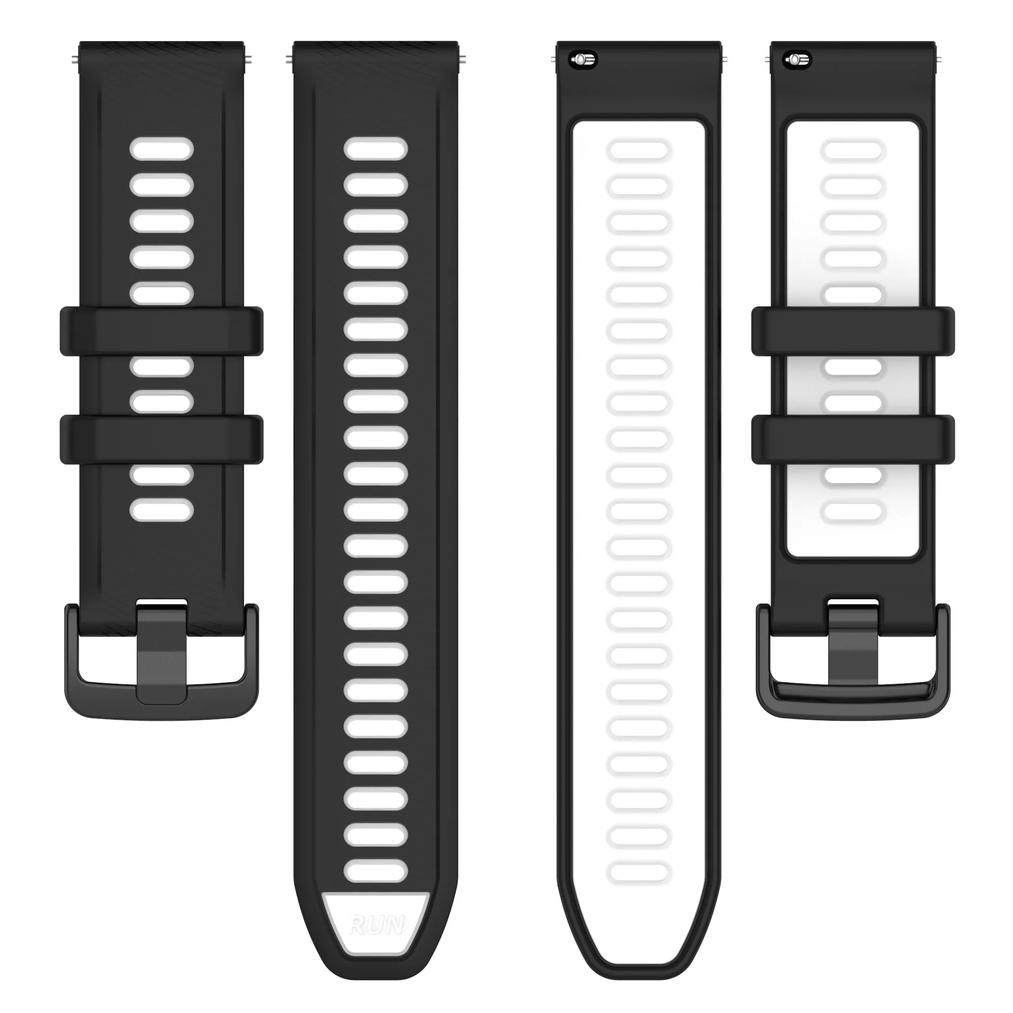 Premium Silicone Watchband in Multiple Sizes - Versatile Strap