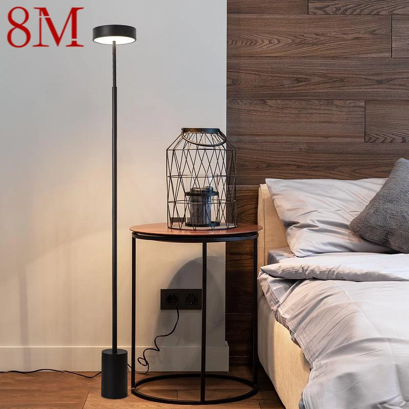 

8M Nordic Floor Lamp Minimalism Modern Family Iiving Room Bedroom Creativity LED Decorative Standing Light