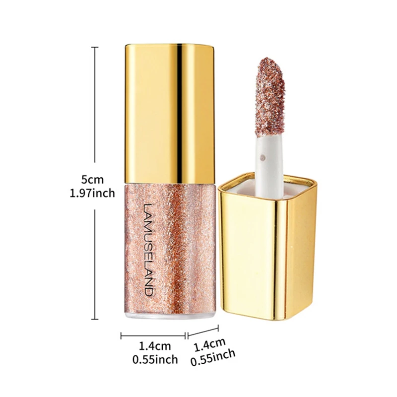 Ombretto liquido perlato a lunga durata glitter pigmentato_voghion.com