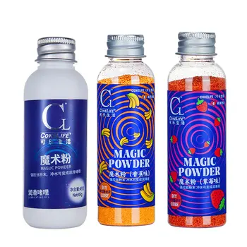 Cokelife Magic Lubricant Water-Soluble Lubricating Gel Magic Powder Lubricant Mix with Water Vaginal Lube Oil Anal Sex Grease 1
