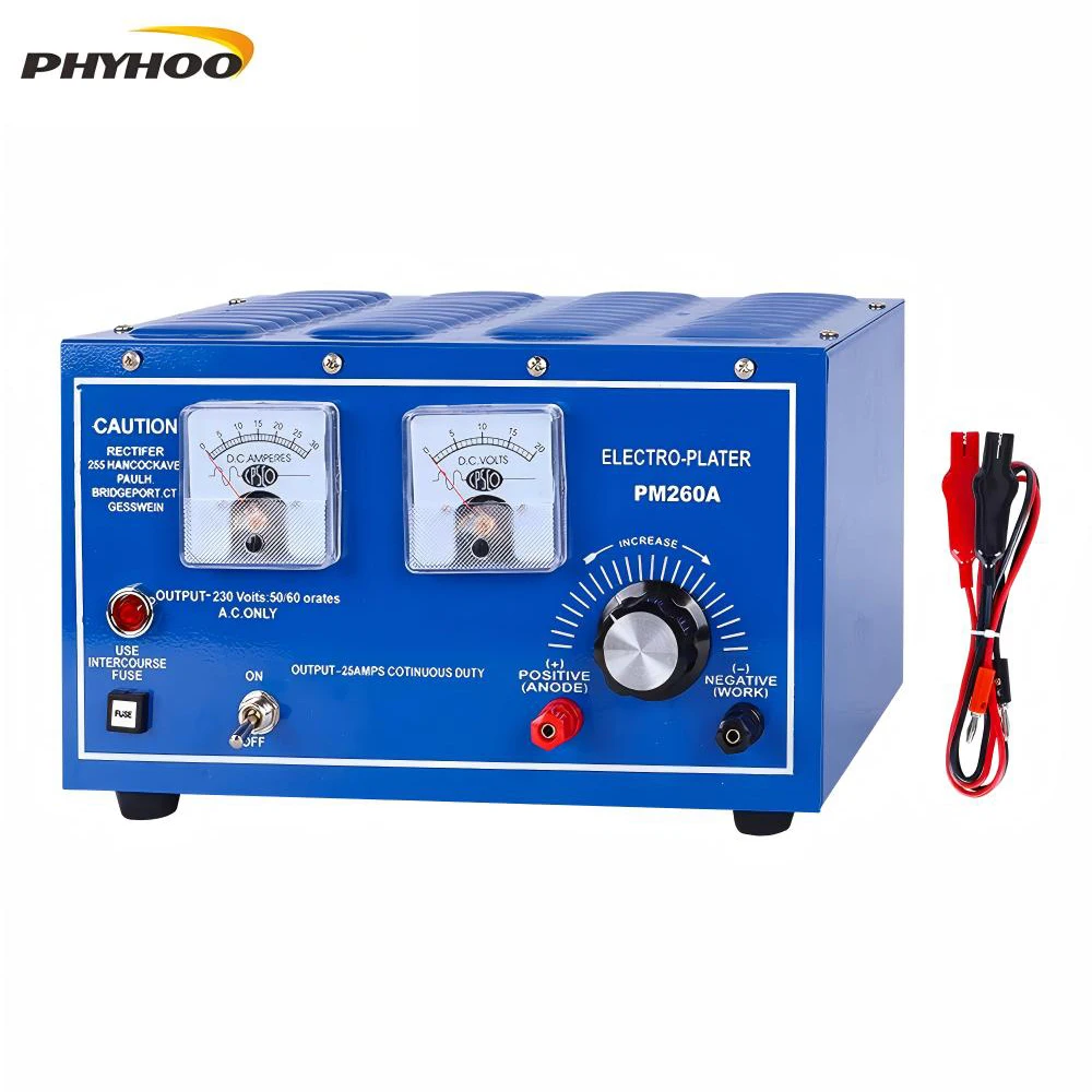 보석 Plating-30A 정류기 기계, 백금, 금, 실버, 로듐 보석 마감용 전기 도금 도구