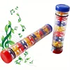 1Pc Rainmaker Musical Toy, Rain Stick Bell Hand Shaking Toy Montessori Sensory Toy Educational Baby Instrument Toy 1