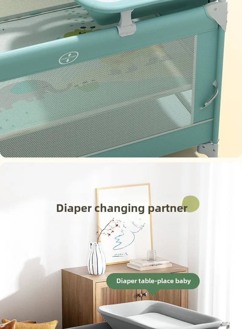Diaper table for crib Massage treatment table Changing Soft and comfortable