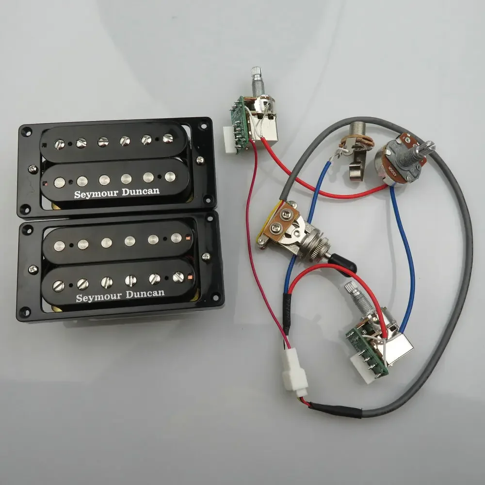 

Guitar Pickups SD Humbucker Pickup 4C Harness 2V1T Set Electric Guitar Pickup