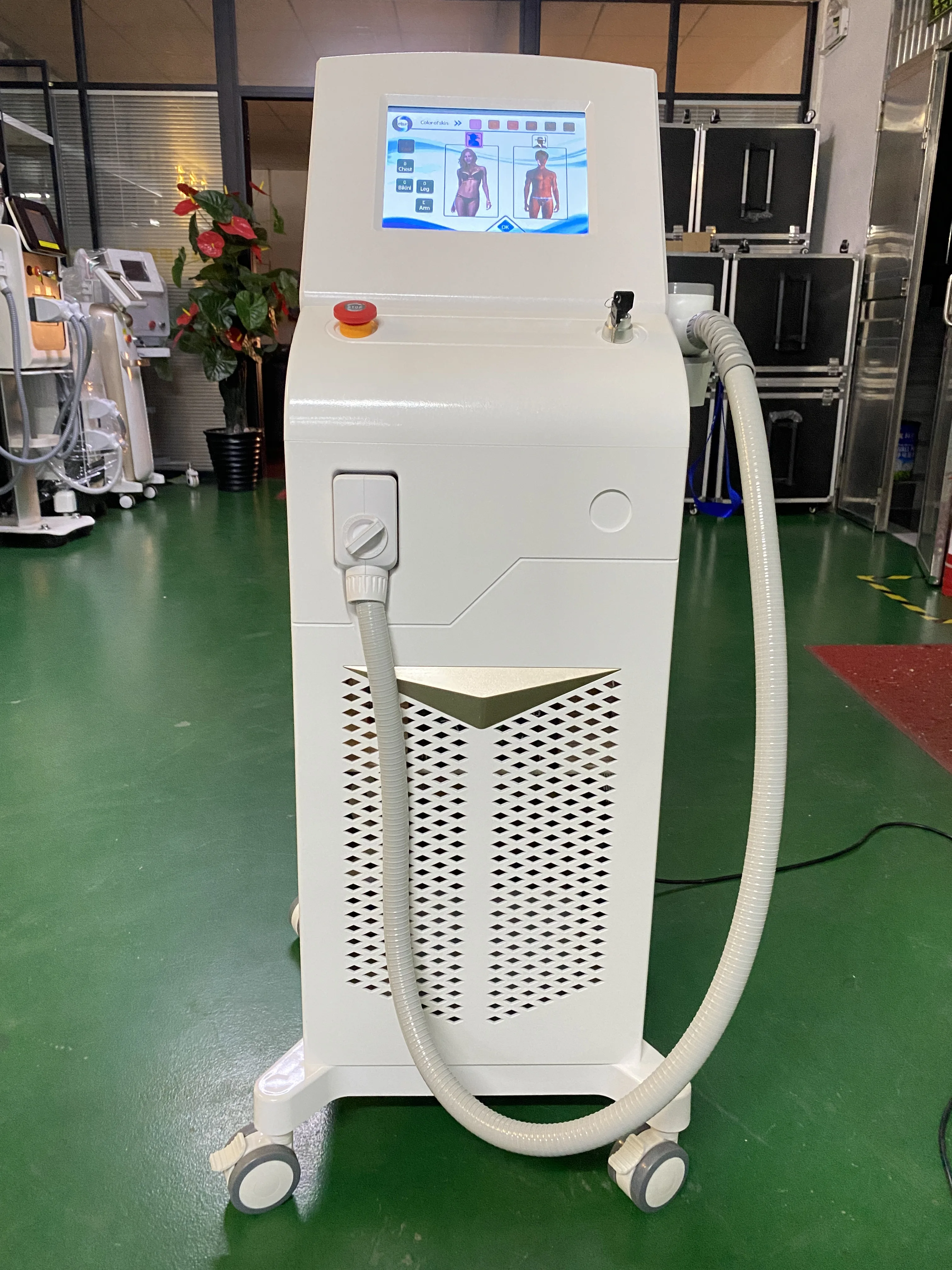New 2000w Laser 3 Wavelength Ice Platinum Hair Removal 755nm 808nm 1064nm  Vertical Diode Laser Hair Removal Equipment - Epilator - AliExpress