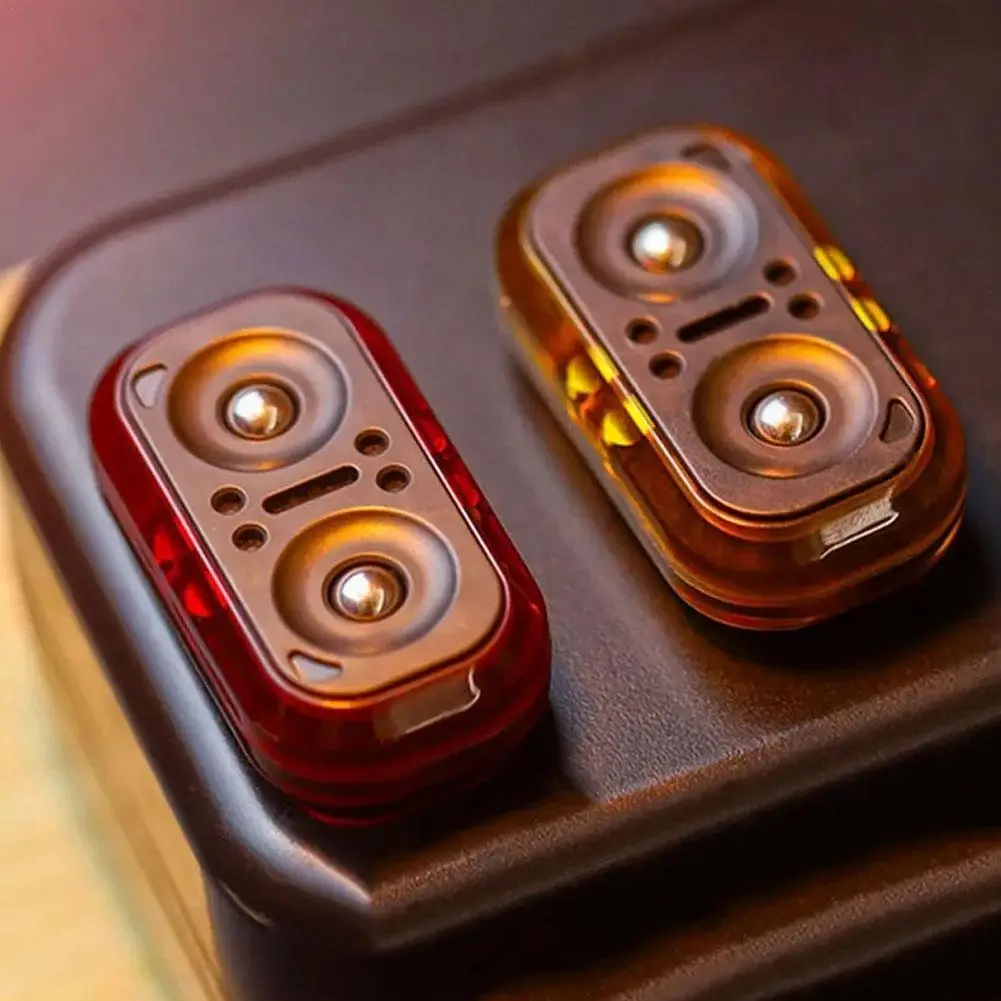 

PC Owl Rotates Hand Push Fidget Slider Magnetic Haptic Slider EDC Adult Fidget Toys ADHD Tool Anxiety Office Stress Relief