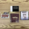 Pokemon Green GBC Game in Box for 16 Bit Video Game Cartridge Trainers Guide with Manuals Fan Made 2