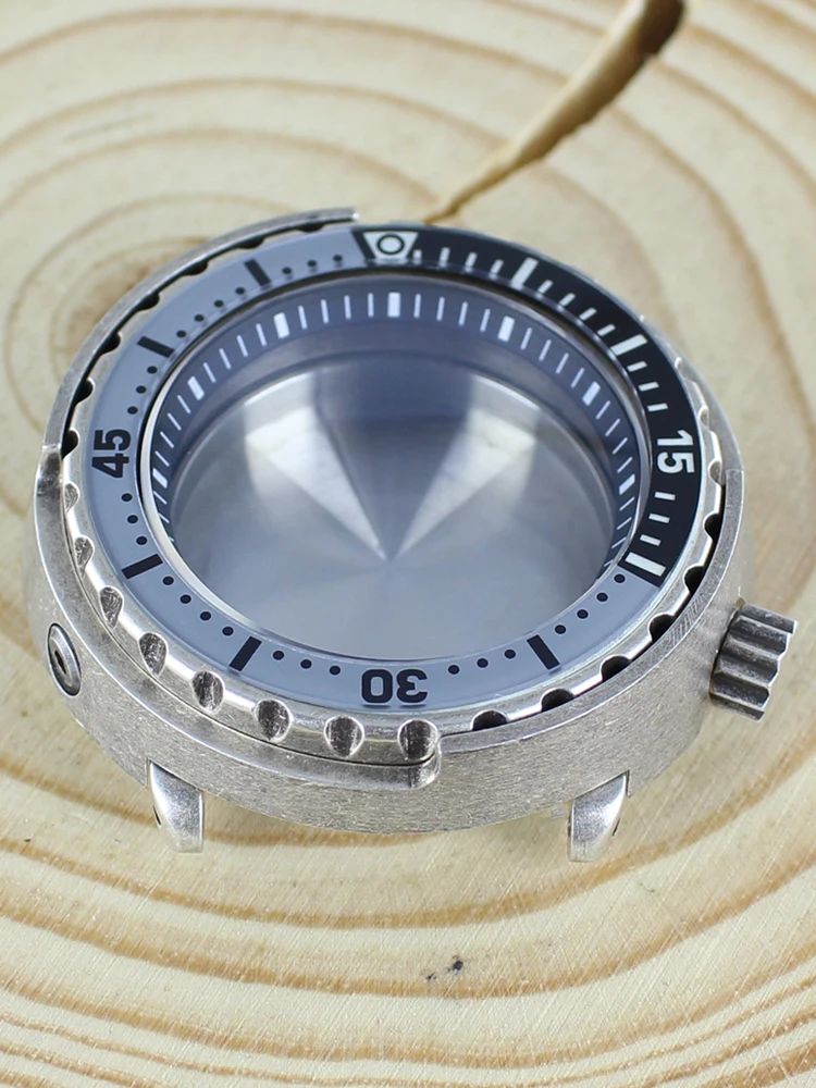 47mm Mod Tuna Canned SKX Uhrengehäuse C3 Leuchtend für Seiko NH34 NH35 NH36 Uhrwerk 20ATM Wasserdichtes Zubehör Edelstahl – Detail 3