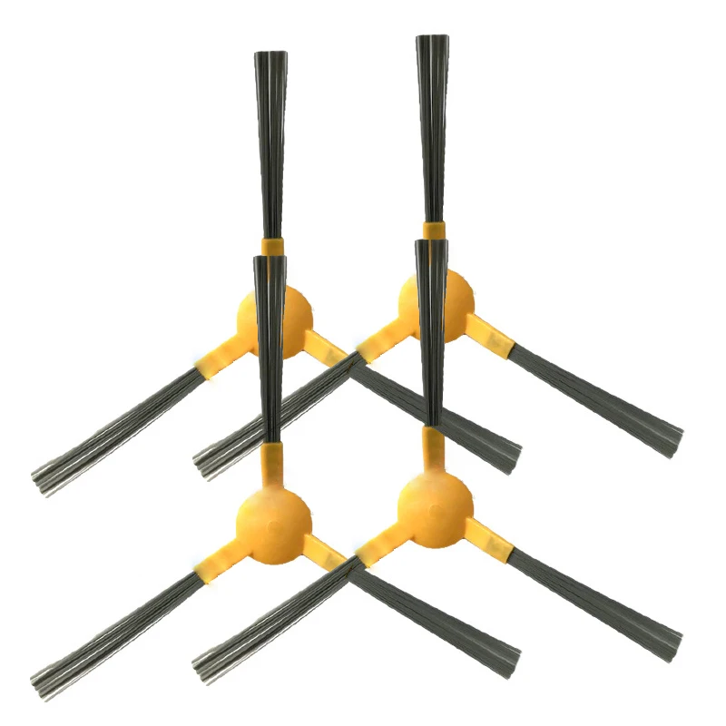 

4 Pcs Side Brushes For EXVAC680S For Tesvor X500 Pro/S6For Neatsvor X500 X520 X600 Vacuum Cleaner Replace Accessories