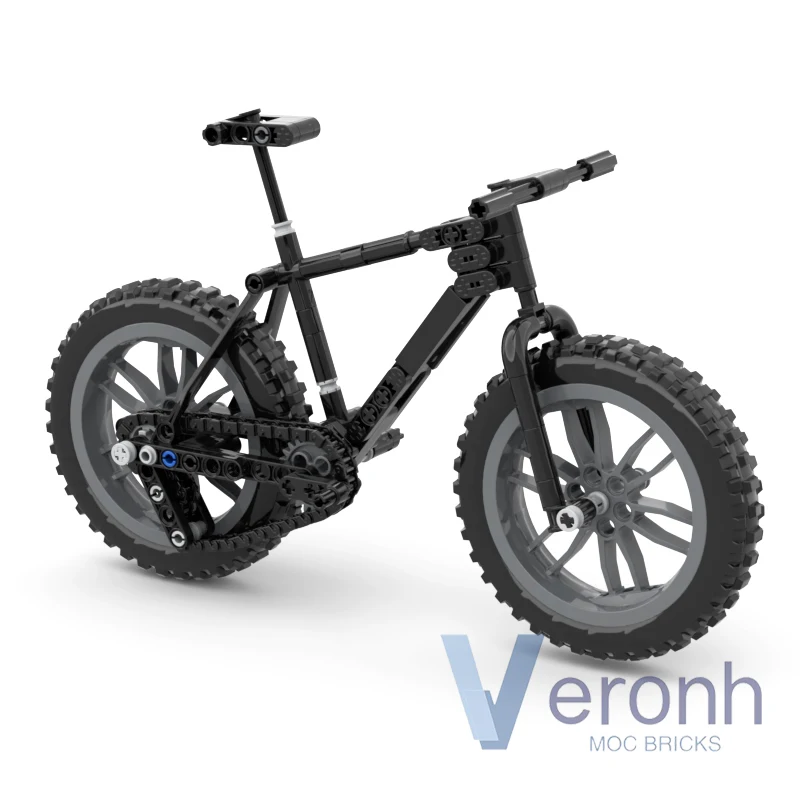 Technology Mountain Bike Model Set MOC Building Blocks Creative