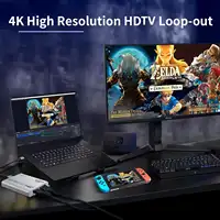 USB 3.0 4K HDTV Video Capture Card with Loop-Out 1080P 60FPS Audio Video Capture for PS5, Switch, Xbox ,Camera, PC, OBS - Image 3