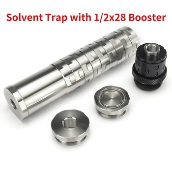 7 L 1 5 OD Dodecagonal Stainless Steel Modular Solvent Trap 5 8x24 1 2x28 1