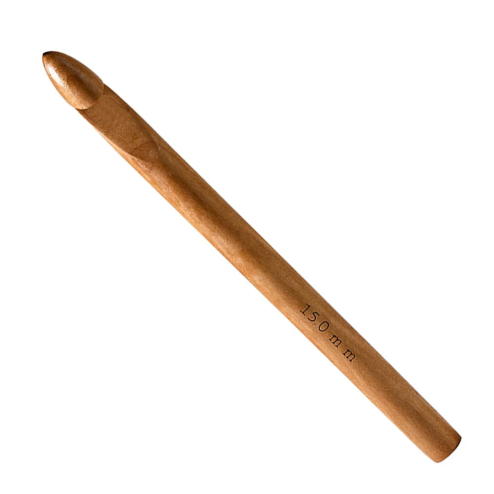 

Smooth and Lightweight Wooden Crochet Needles for Comfortable Crocheting Perfect for Sweaters Hats Scarves and More 1PC