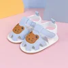 Summer Baby Toddler Shoes 0-18 Months Baby Soft Bottom Non-slip Head Wrapped Anti-collision Hundred Sandals Classic Bear Shoes 3