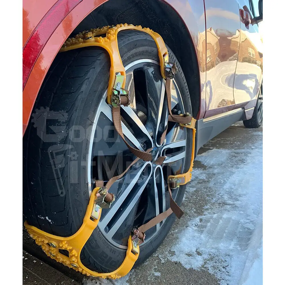 1PC Snow Chain Urethane Wheel Ties Belts Car Tires Chains Winter Anti-slip Chain Anti Skid Plastic Snow Chains tire chains