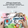 Soft Baby Books 0-6 Months Infants Toy 0 to 12 Months Crinkle Cloth Books For Newborns Stroller Toys Tummy Time  Sensory Toys 3