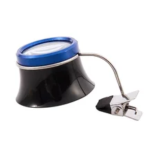 

Fashion5x Clip-On Eye Loupe Eyeglass Magnifier Magnifying Glass Lens For Repair Work