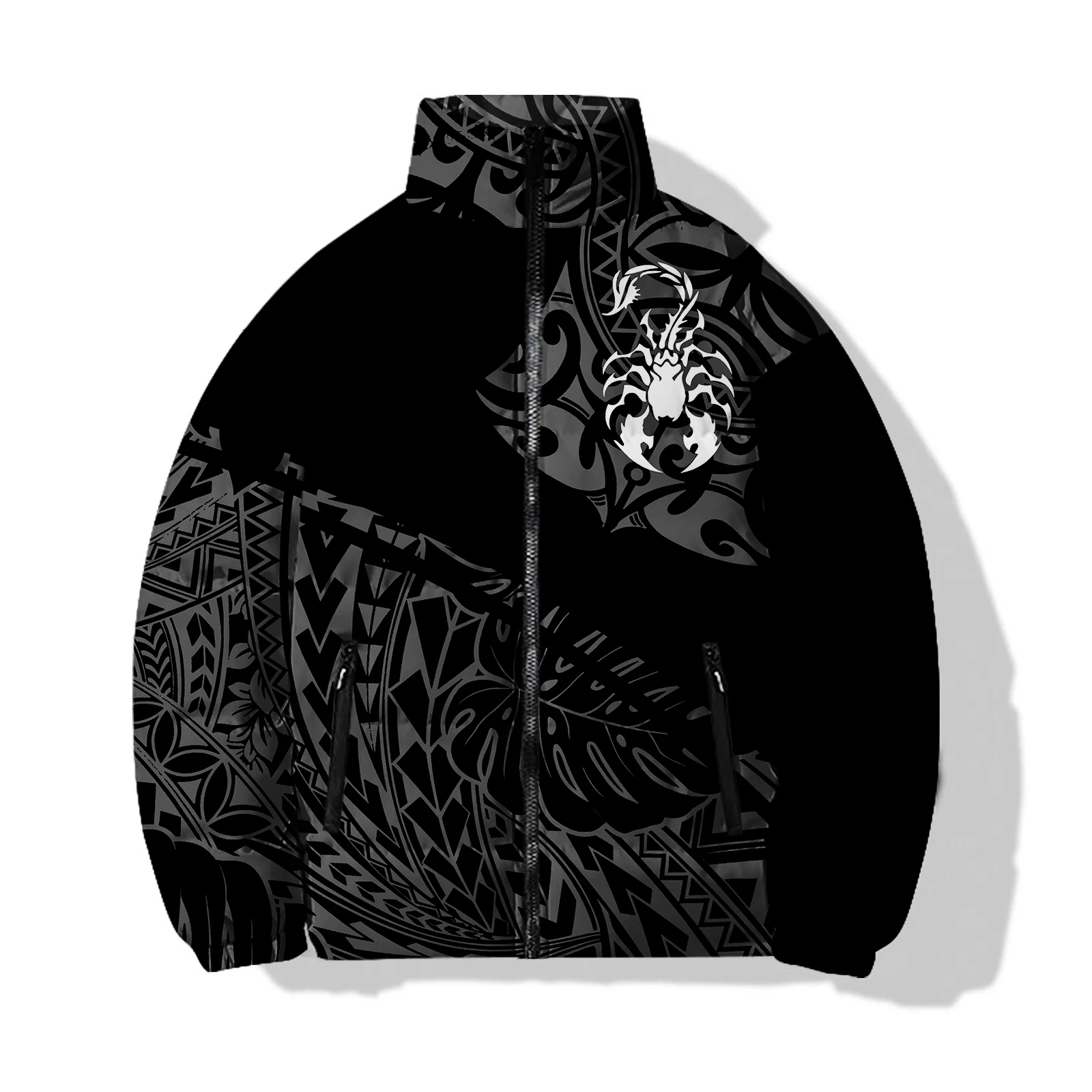 thumbnail image 1 of Chaquetas con impresión digital 3D, abrigos de moda para hombre, abrigos de calle duraderos, nuevos abrigos de invierno de tendencia para hombre, abrigos cálidos a rayas baratos, 1 of 4