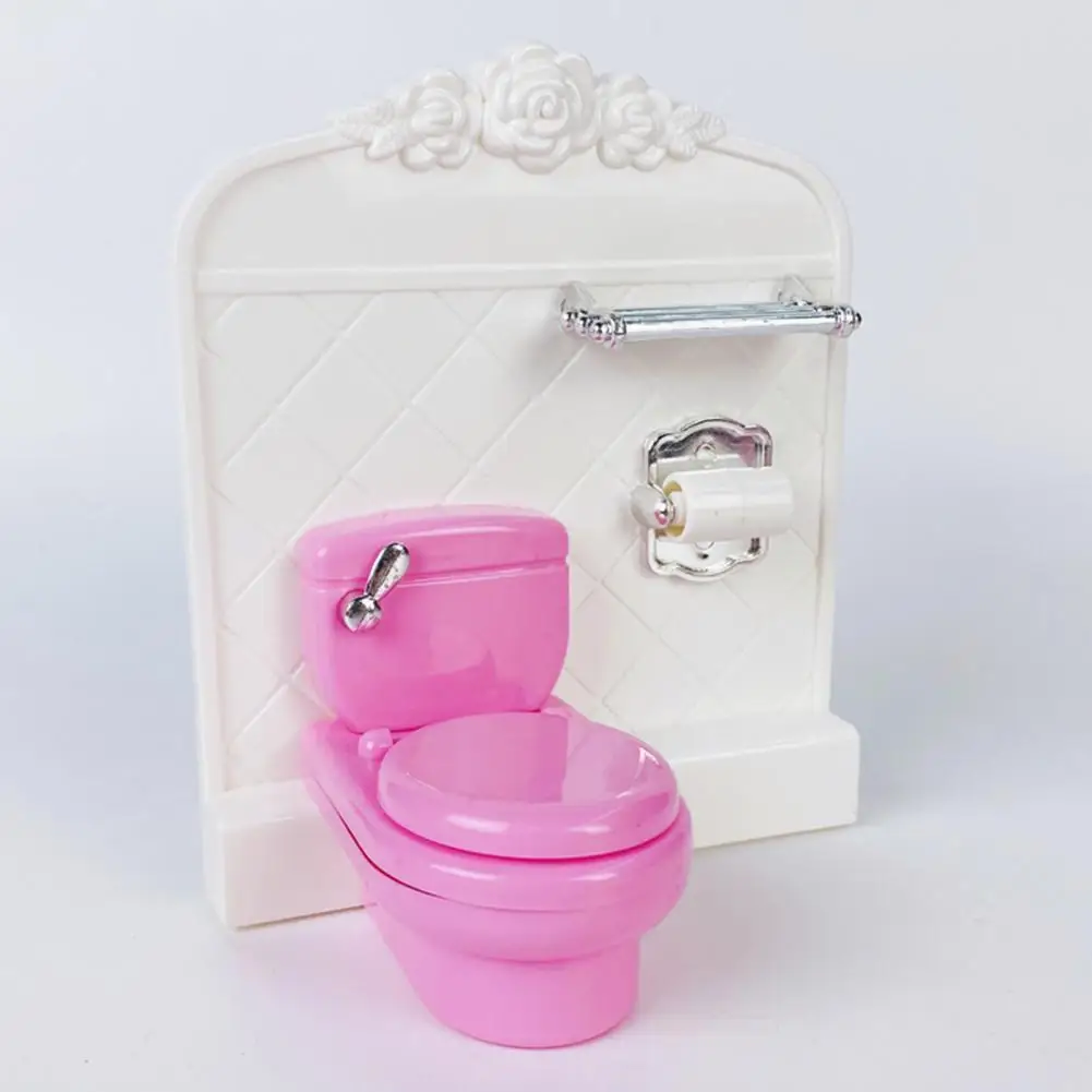 

New Pretend Play Toy Anti-deformed Eco-friendly Plastic Baths Pretend Play Accessories for Micro Landscape