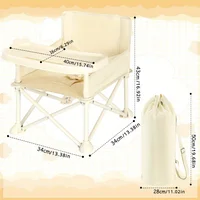 Stylish and Durable High Chair with Adjustable Footrest and Detachable Cushion for Comfortable Feeding, Perfect for Growing Babi - Image 4