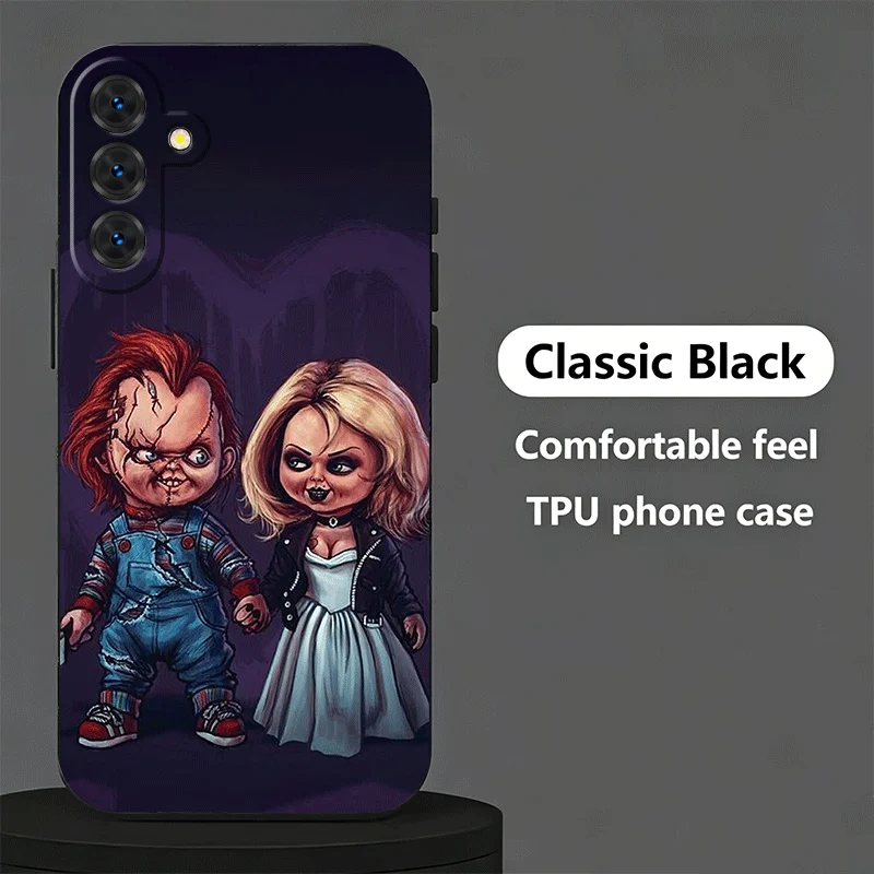 Chucky Doll Horror Style Soft Phone Case