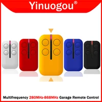 280MHz-868MHz Electronic Gate Control Multifrequency Garage Door Remote Control Duplicator Hand Transmitter Auto Scan Clone Code 1