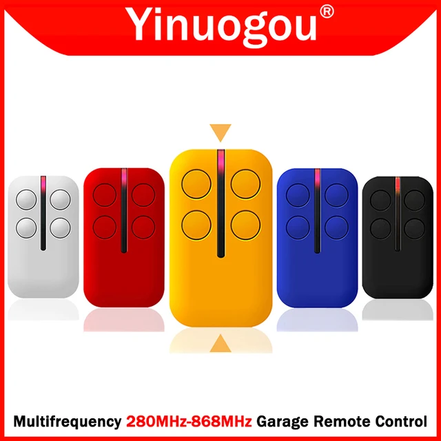 280MHz-868MHz Electronic Gate Control Multifrequency Garage Door Remote Control Duplicator Hand Transmitter Auto Scan Clone Code 1