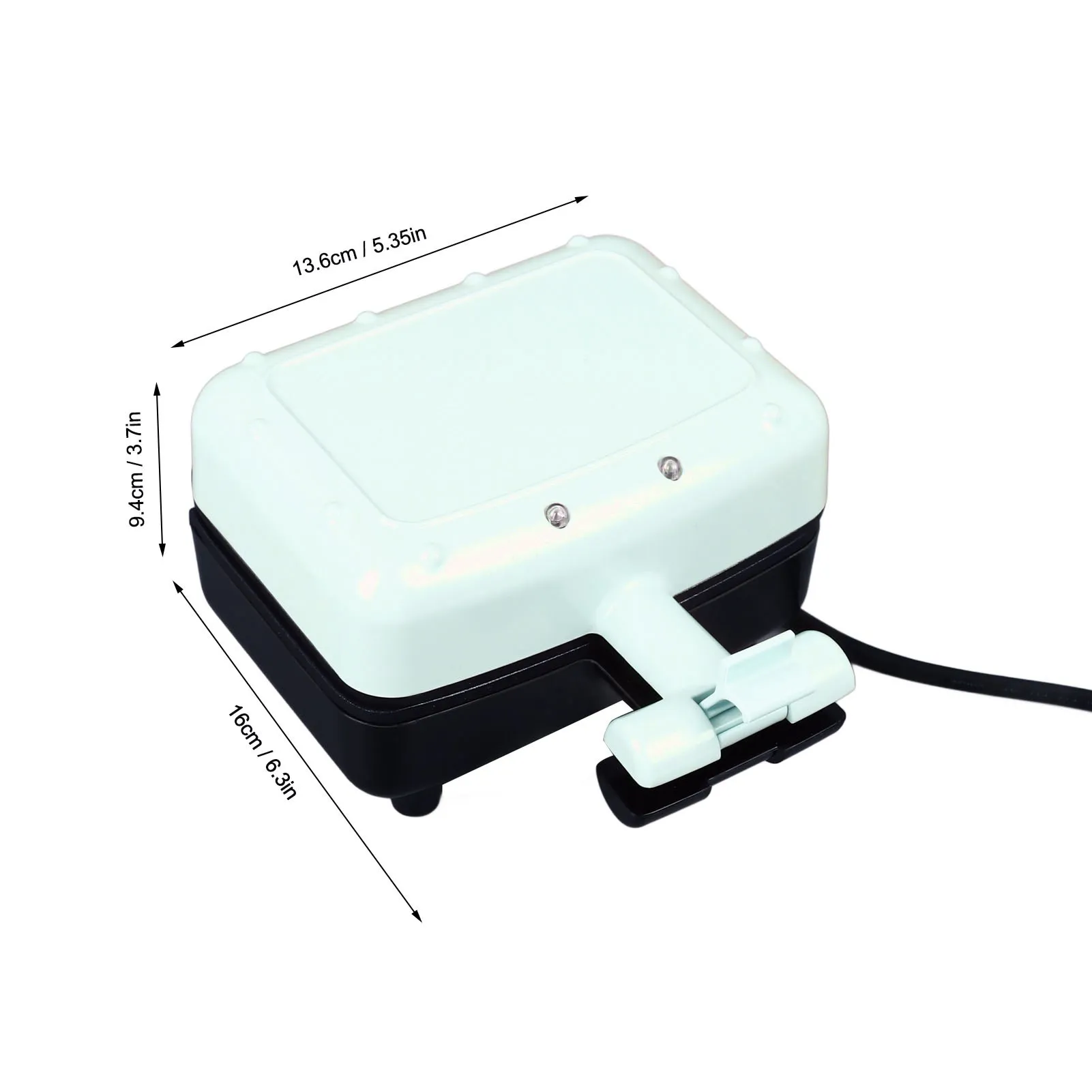 Mini Sandwich Maker Efficient Space Saving Non Stick Breakfast Grilled Cheese Maker 300W EU Plug 220V Easy To Clean for Home 6